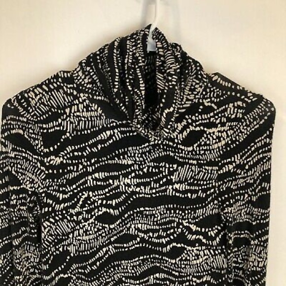 Anthropologie size large Maeve turtleneck swing dress - Picture 4 of 6